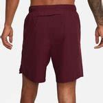 Nike Hardloopshorts Dri FIT Challenger 7 Bordeaux Zilver