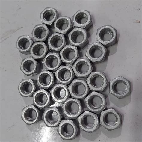 Hexagonal Broaching HDG Stainless Steel Hex Nut Size 40 Mm At Rs 3