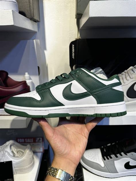 Nike Dunk Low Spartan Green On Carousell