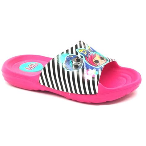 EASY SHOES LOL SURPRISE FASCIONE Ciabatte Mare Bimba MOD LOP8370 FUXIA