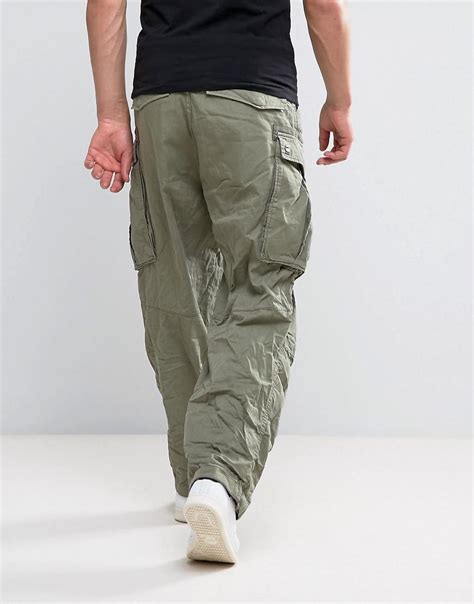 G Star Raw Rovic Parachute Cargo Pant In Green For Men Lyst