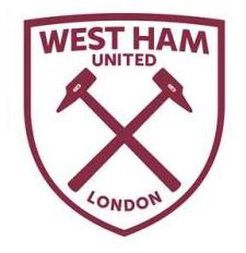 Image - New West Ham United FC logo (white and claret v1).png ...