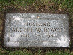 William Archibald Archie Royce 1882 1941 Mémorial Find a Grave