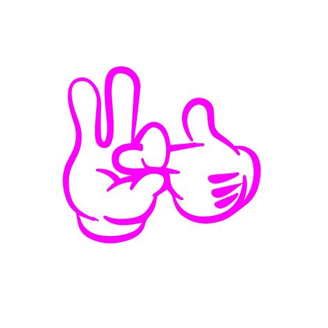 Mickey Mouse Sex Fingers Nookie Sticker Vinyl SIZE And COLOR Choice Etsy