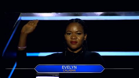 Evelyn Calabar Who Wants To Be A Millionaire Wiki Fandom