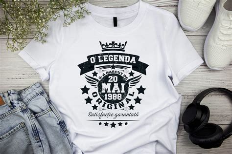 Tricou personalizat zi de naștere