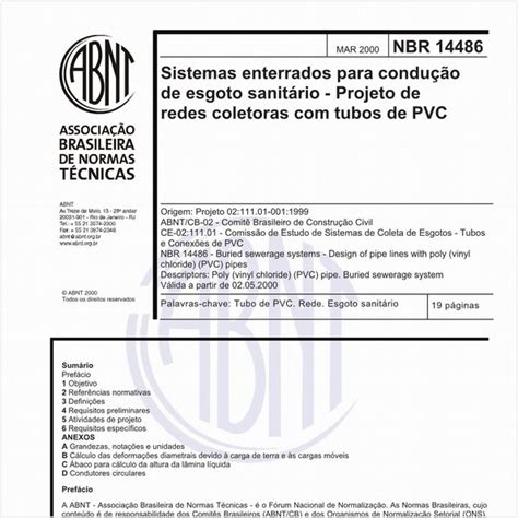 Target Normas ABNT NBR 14486 NBR14486 Sistemas Enterrados