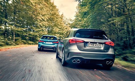 Mercedes Amg A Vs Bmw M I War Of The Worlds Car Magazine