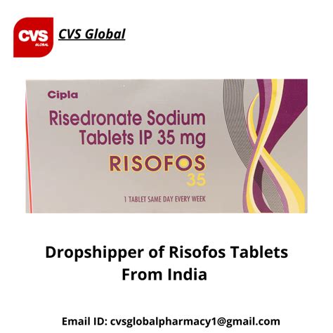 Risofos Tablet Risedronate 35 Mg At Rs 28403stripe In Nagpur Id