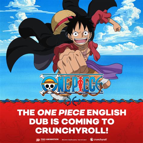 One Piece English Dub to Set Sail on Crunchyroll