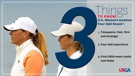 5th U S Women S Amateur Four Ball 3 Things For Round 1