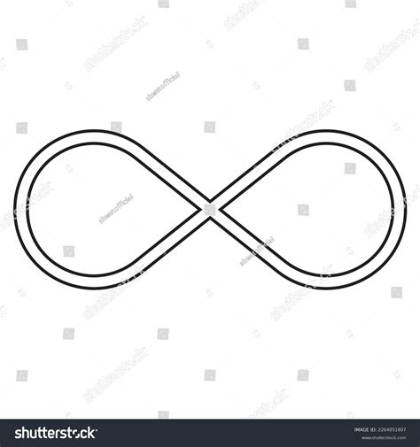 Infinity Symbols Eternal Limitless Endless Life Stock Vector Royalty Free 2264851807