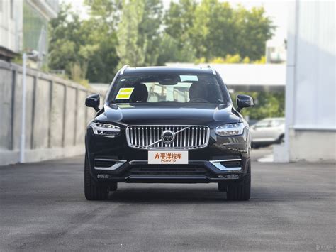 玛瑙黑沃尔沃xc90整车外观外观图片 沃尔沃xc90 2023款 B6 智雅豪华版 7座 7385863 太平洋汽车网