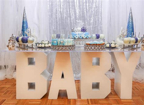 20 Creative Ideas For A Winter Wonderland Baby Shower