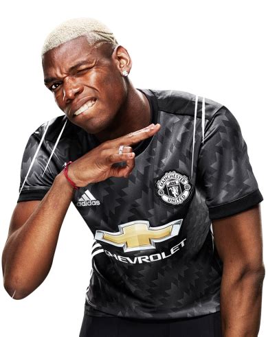 Paul Pogba Manchester United Football Render Footyrenders