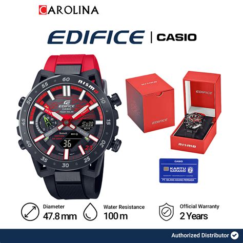 Jual Jam Tangan Pria Casio Edifice Sospensione Collection Ecb Nis