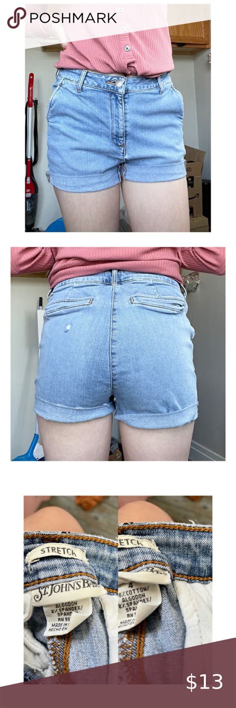 St Johns Bay Denim Shorts