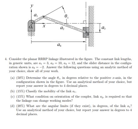 Solved A Ai X D Consider The Planar Rrrp Chegg