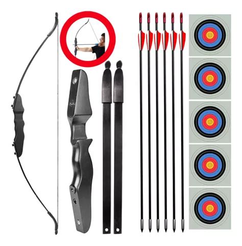 Arco E Flecha Recurvo Intercept Zlg Profissional Longbow