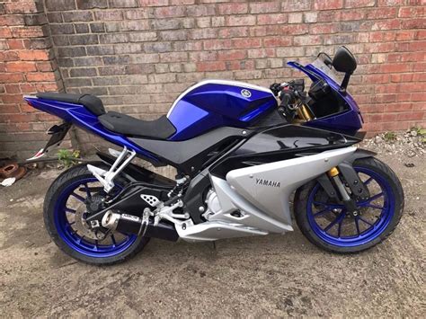 2015 Yamaha Yzf R125 Yzfr125 Blue And Silver In Sherburn In Elmet