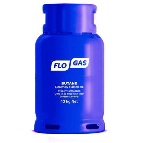 Flogas 13kg Butane Gas Bottle Refill 20mm Gas Depot Uk