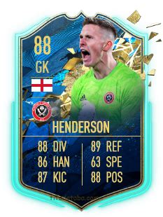 Dean Henderson FIFA 20 Rating, Card, Price