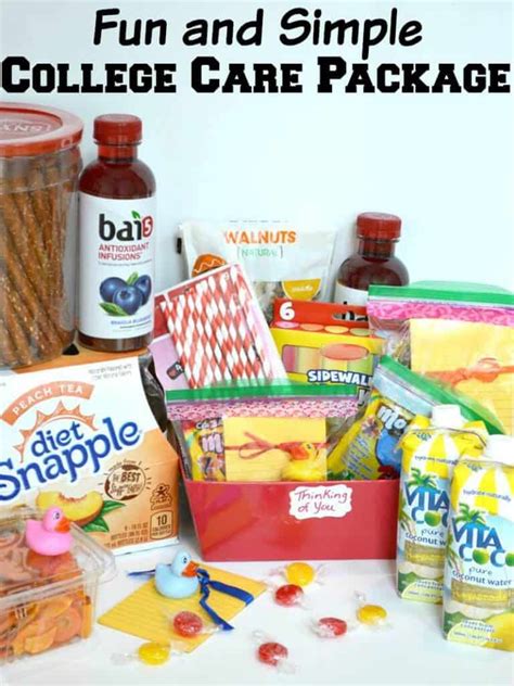 Fun And Simple College Care Package To Show Youre Thinking Of Them