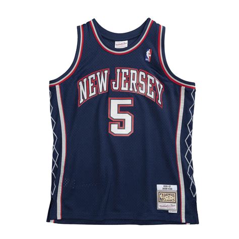 Jason Kidd New Jersey Nets 2006-07 Swingman Jersey – Miðherji