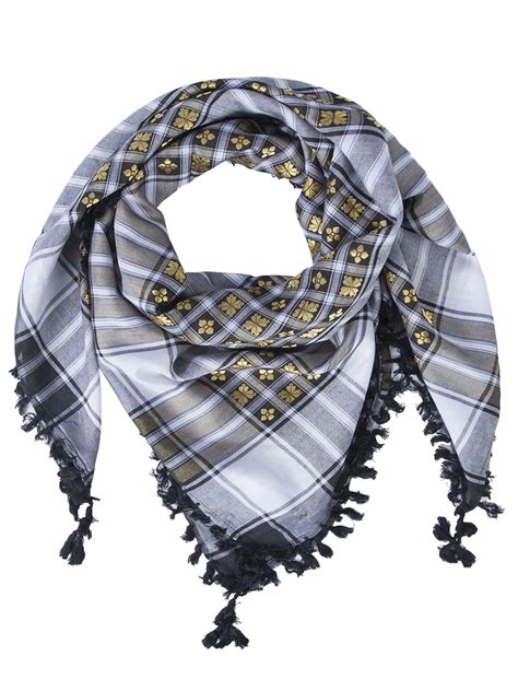 Buy Merewillcotton Shemagh Desert Wrap Keffiyeh Head Neck Arab F For