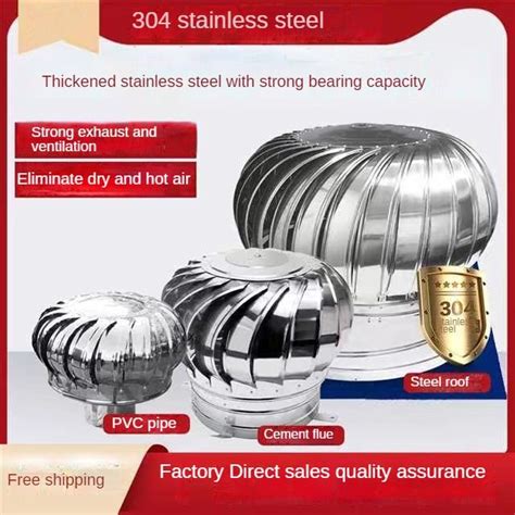 Stainless Steel Roof Ventilator 600mm Wind Turbine Ventilation Ball