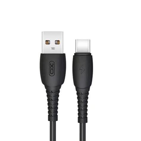 Câble Chargeur Xo Nb P163 Usb Vers Type C Noir Spacenet Tunisie