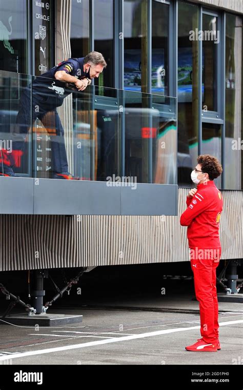 Red Bull Racing Team Principal Mattia Binotto Hi Res Stock Photography