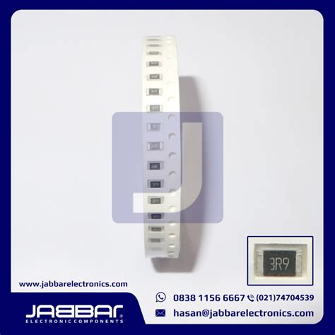 Resistor R Ohm W Seperempat Smd Jabbar Electronics