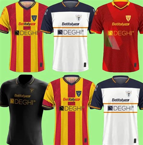 Lecce 2023 24 Home Football Shirt From Messis Jerseys 14 51 DHgate