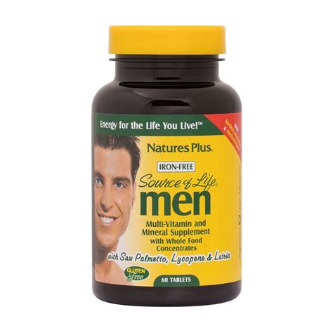 Buy Natures Plus Source Of Life Mens Multi Vitamin 60 S Life Pharmacy