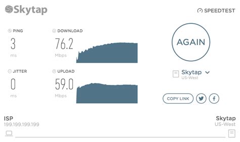 Testing bandwidth and latency with Speedtest | Skytap help and ...