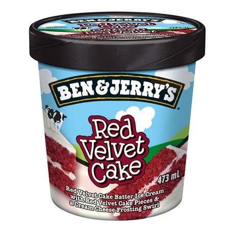 Ben Jerry S Ice Cream Red Velvet Cake Ml From Supermart Ae