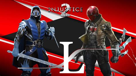 INJUSTICE 2 SUB ZERO VS CAPUZ VERMELHO MK YouTube