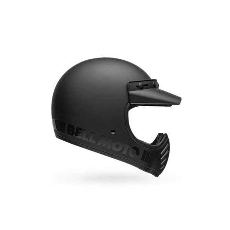 Bell Moto 3 Classic Blackout Matt Black