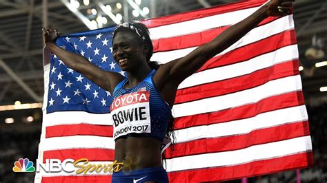 Tori Bowie Leans To Win 100m Dash At 2017 Track And Field World