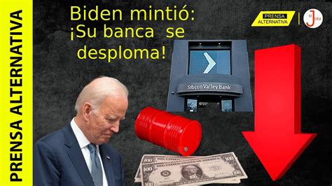 Biden habla de economía y caen acciones de sus principales bancos YouTube