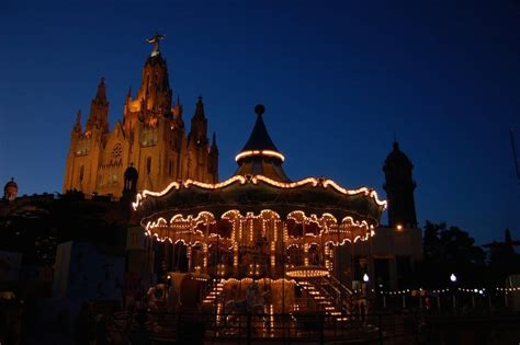 Parque De Atracciones Tibidabo ¡diversión En Barcelona Pequeviajes