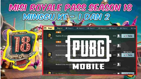 Misi Royale Pass Minggu Ke Dan Season Hundred Rhythms Pubg