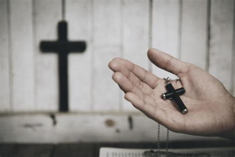 Praying Hands Cross Stock Photos, Images and Backgrounds for Free Download