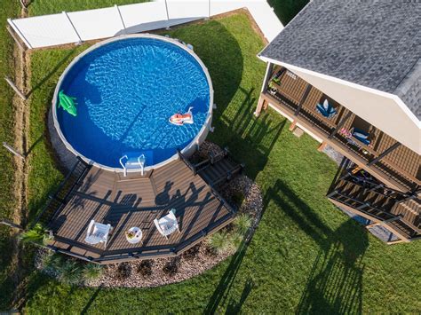 Planning The Perfect Above Ground Pool Deck Wbal