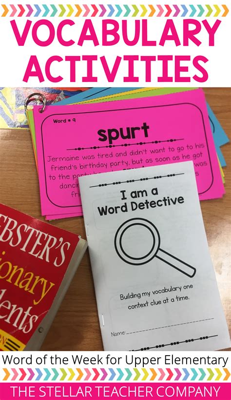 Context Clues Vocabulary Activities And Worksheets For 4th Grade