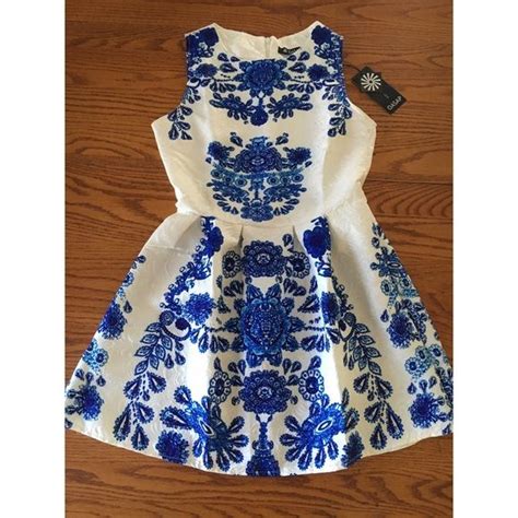 Brand New Blue and White Dress | Blue and white dress, Small dress, Dresses