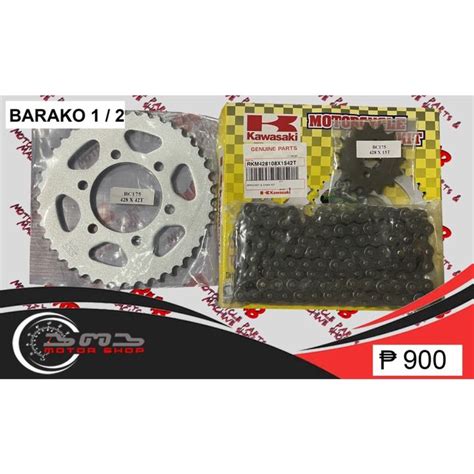 Sprocket And Chain Kit Set Holes Barako And Rkm X T