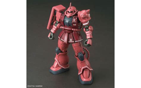 Hg The Origin Ms 06s Zaku Ii Red Comet Ver Principality Of Zeon Char