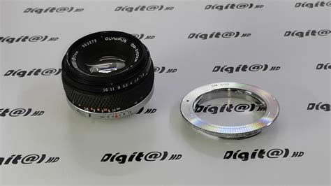 Anello Adattatore Digital Hd Per Obiettivi Olympus Om Su Canon Eos Om